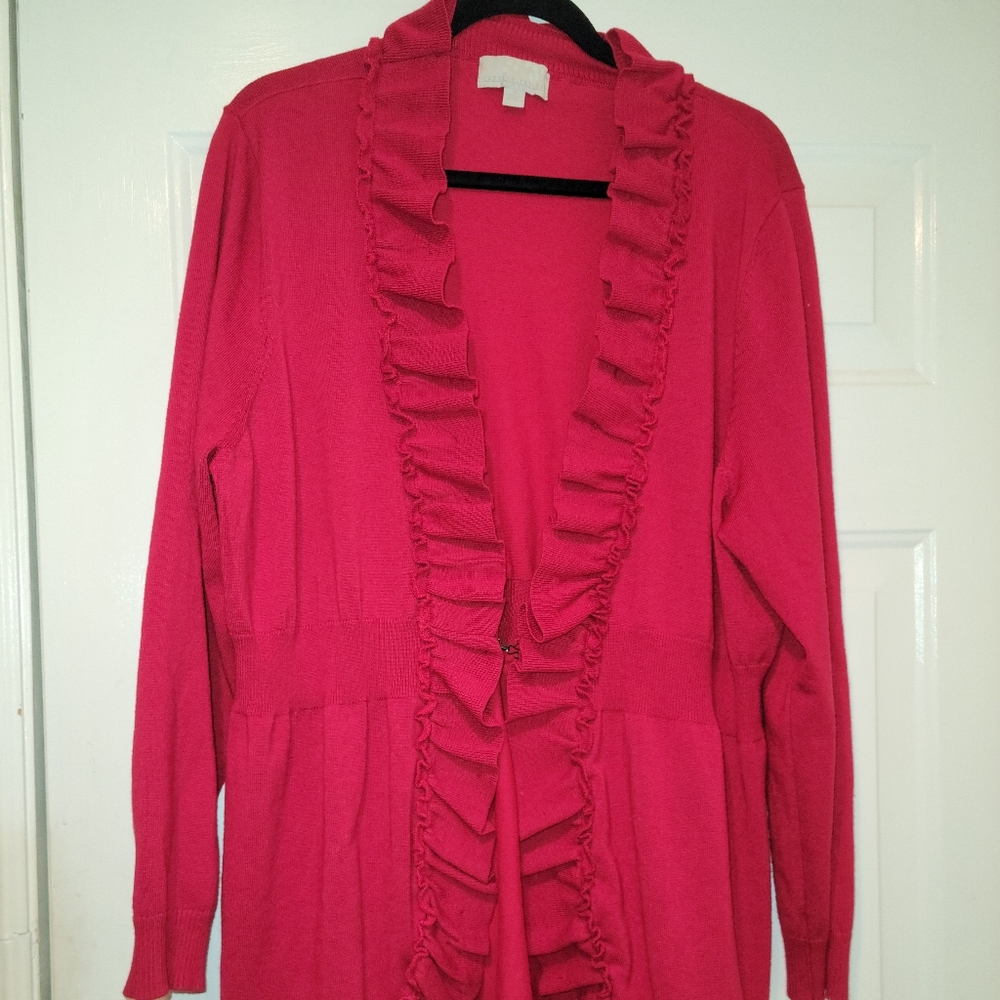 Carolyn Taylor Woman 3X Sweater Cartigan